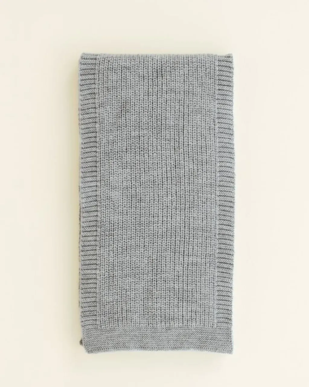 Hvid Sjaal Gustave - Grey melange -