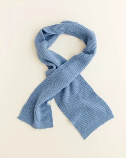 Hvid Sjaal Gustave - Light Blue - Clearance