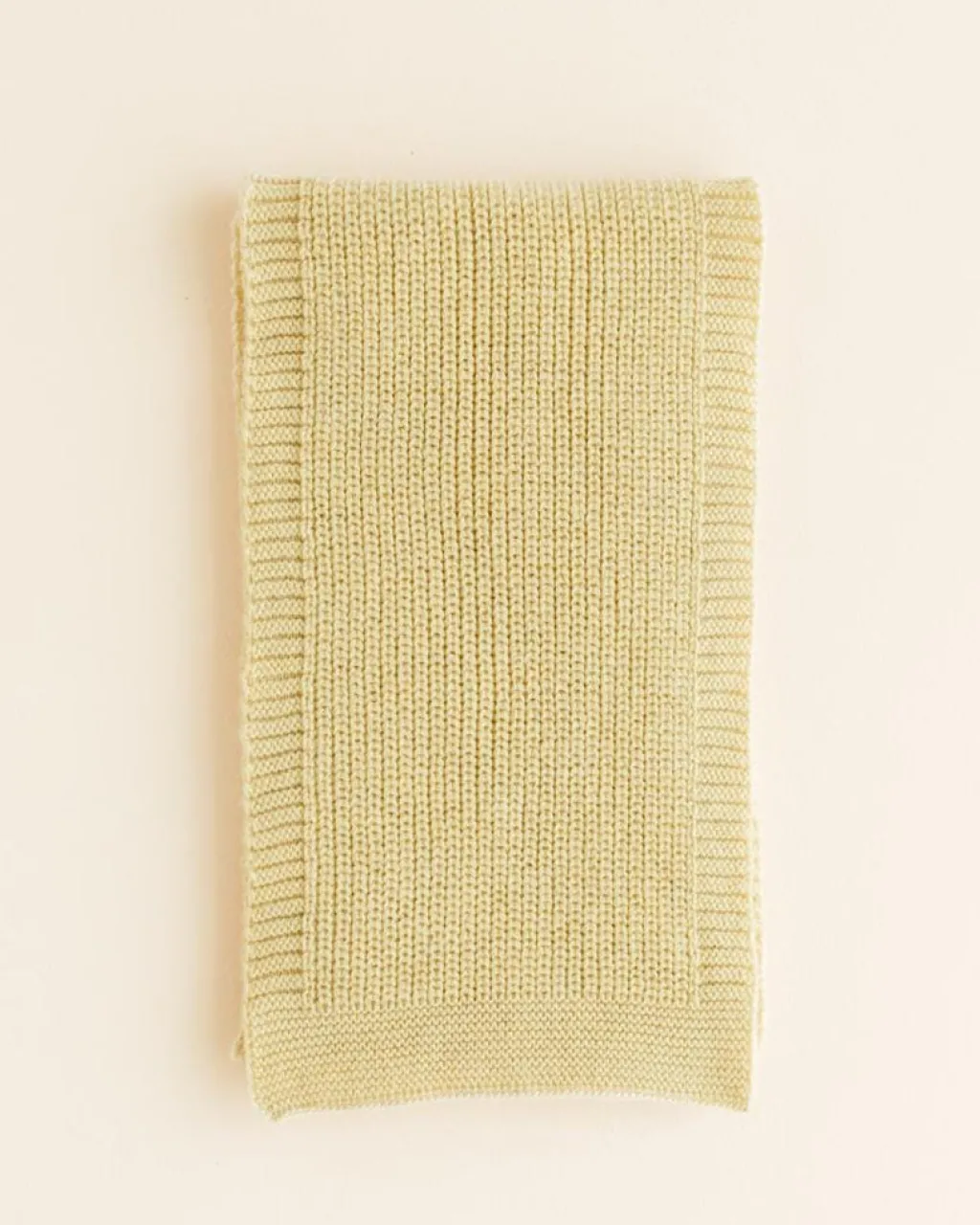 Hvid Sjaal Gustave - Light Yellow - New