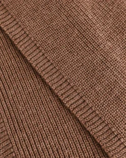 Hvid Sjaal Gustave - Mocha - Outlet