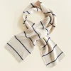 Hvid Sjaal Igor - Cream / Blue - Outlet