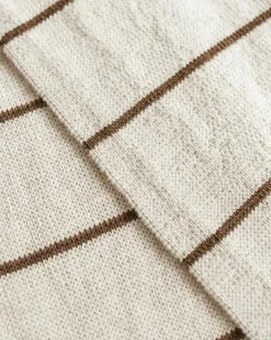 Hvid Sjaal Igor - Cream / Mocha - New