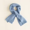 Hvid Sjaal Ivo - Light blue - Clearance