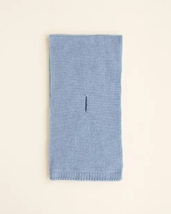 Hvid Sjaal Ivo - Light blue - Clearance