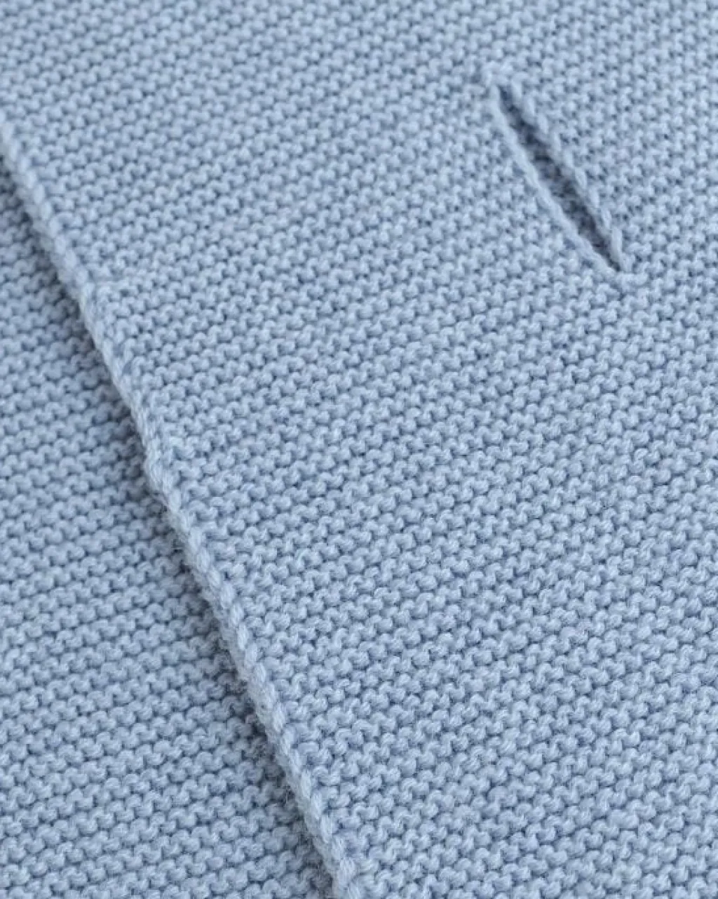 Hvid Sjaal Ivo - Light blue - Clearance