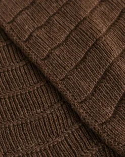 Hvid Sjaal Jacobino - Mocha - New