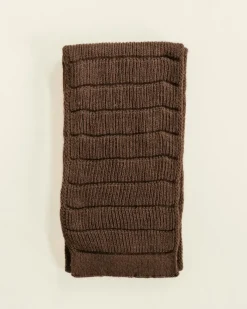 Hvid Sjaal Jacobino - Mocha - New