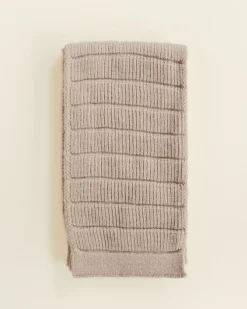 Hvid Sjaal Jacobino - Sand -