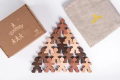 Flockmen Skin tone set - Bouwspel 15 stuks - Hot