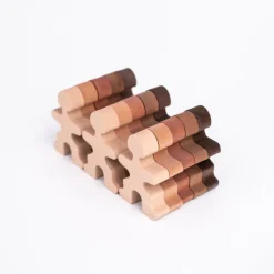Flockmen Skin tone set - Bouwspel 15 stuks - Hot
