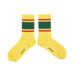 Piupiuchick Sokken - geel met strepen - Best