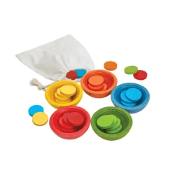 PlanToys Sorteer- en telkommetjes -