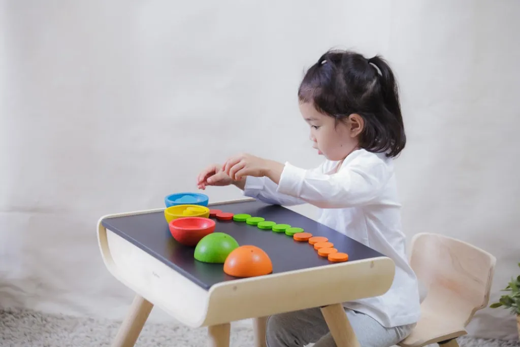 PlanToys Sorteer- en telkommetjes -
