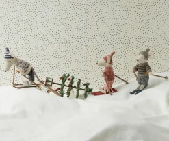 Maileg Souris d'hiver avec set de ski - Grand frère - Discount