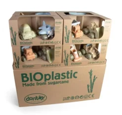 Dantoy Speelgoed race car en jeep BIOplastic sugarcane - set van 2 - Outlet