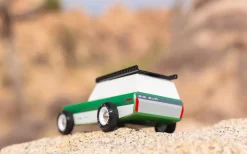 Candylab Speelgoedauto hout - Big Sur green -
