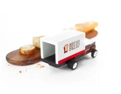 Candylab Speelgoedauto hout - bread truck - Discount