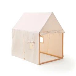 Kid's Concept Speelhuisje katoen en hout - Gebroken wit - Hot