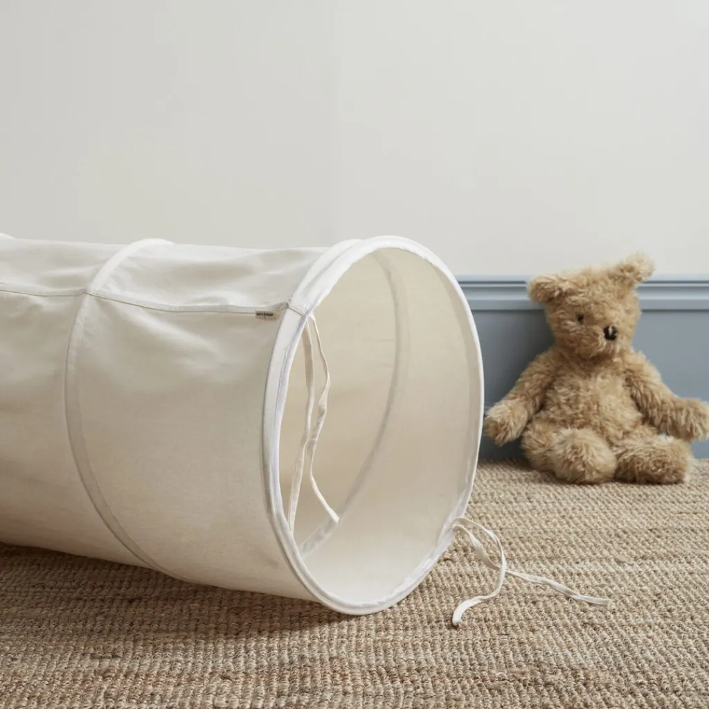 Kid's Concept Speeltunnel katoen 150 cm - Gebroken wit - Hot