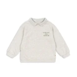 Konges Slojd Spotty Polo - Off white melange - Hot