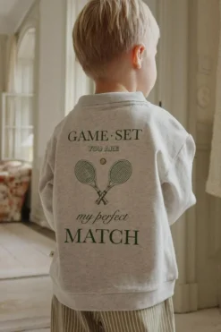 Konges Slojd Spotty Polo - Off white melange - Hot
