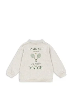 Konges Slojd Spotty Polo - Off white melange - Hot