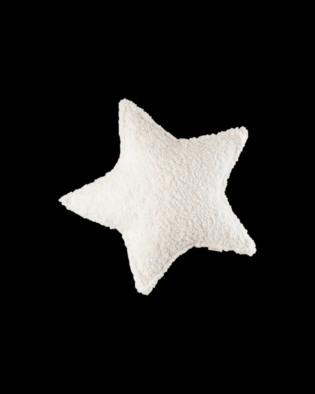 Wigiwama Star Cushion - Cream White - Clearance