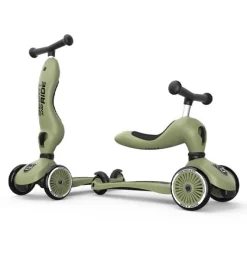 Scoot and Ride Step - Highwaykick 1 Olive - Clearance
