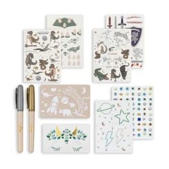 Konges Slojd Sticker- en tattooset - Jongens - New