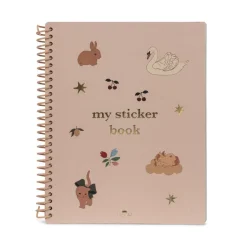 Konges Slojd Stickerboek - Blush - Hot