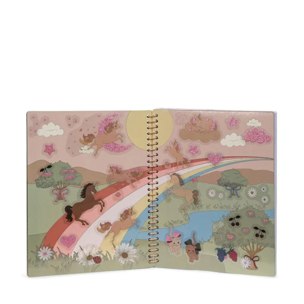 Konges Slojd Stickerboek - Blush - Hot