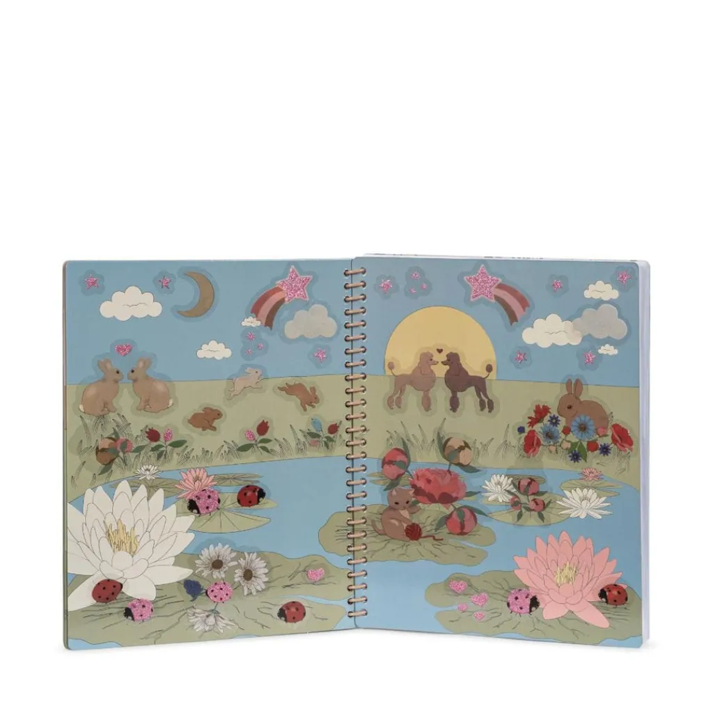 Konges Slojd Stickerboek - Blush - Hot