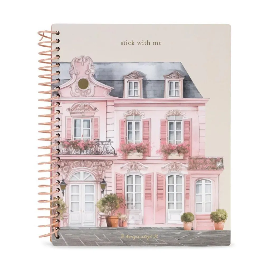 Konges Slojd Stickerboek - Dusty pink - Best