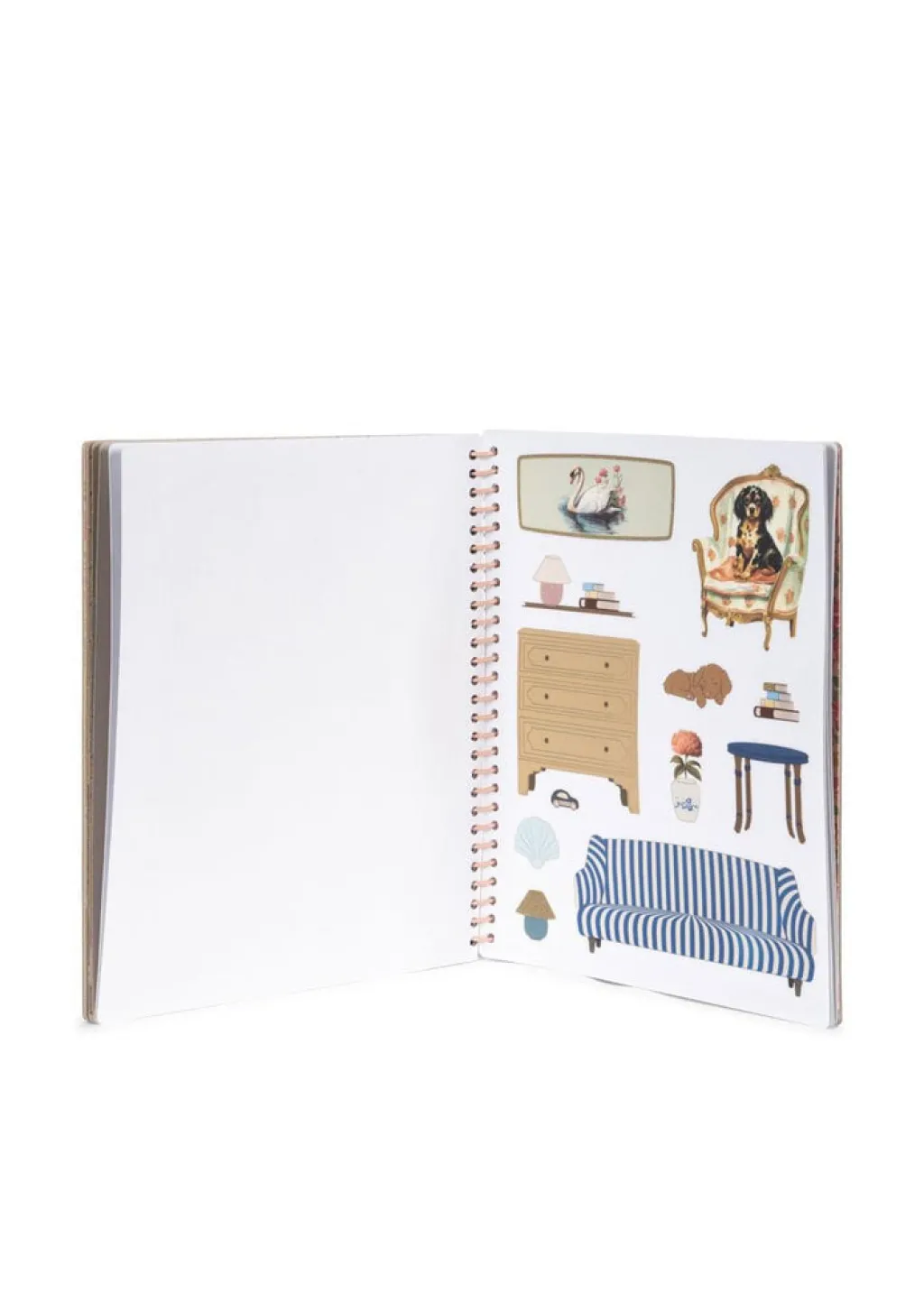 Konges Slojd Stickerboek - Dusty pink - Best