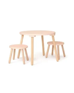 Kid's Concept Stoel en tafel set - abrikoos - Discount