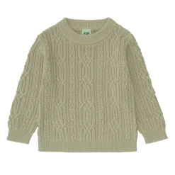 FUB Structure Sweater - elm - Online