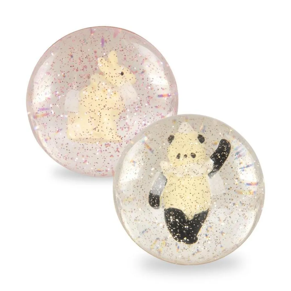 Konges Slojd Stuiterballen set van 2 - Bunny/Panda - Hot