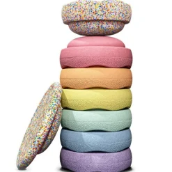 Stapelstein Super Confetti Compleet Set - Pastel - Sale