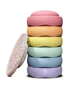 Stapelstein Super Confetti Rainbow Set - pastel - Online