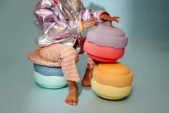 Stapelstein Super Confetti Rainbow Set - pastel - Online