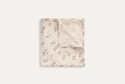 Garbo & Friends Swaddle blanket muslin 110x110cm - Clover - Sale