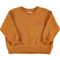 Piupiuchick Sweater - Camel met "Jimmy Apples Farm"-print - Best