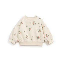 Play Up Sweater - Sheep met bloemenprint - Outlet