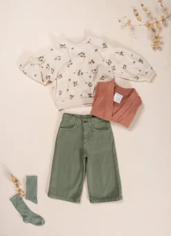 Play Up Sweater - Sheep met bloemenprint - Outlet