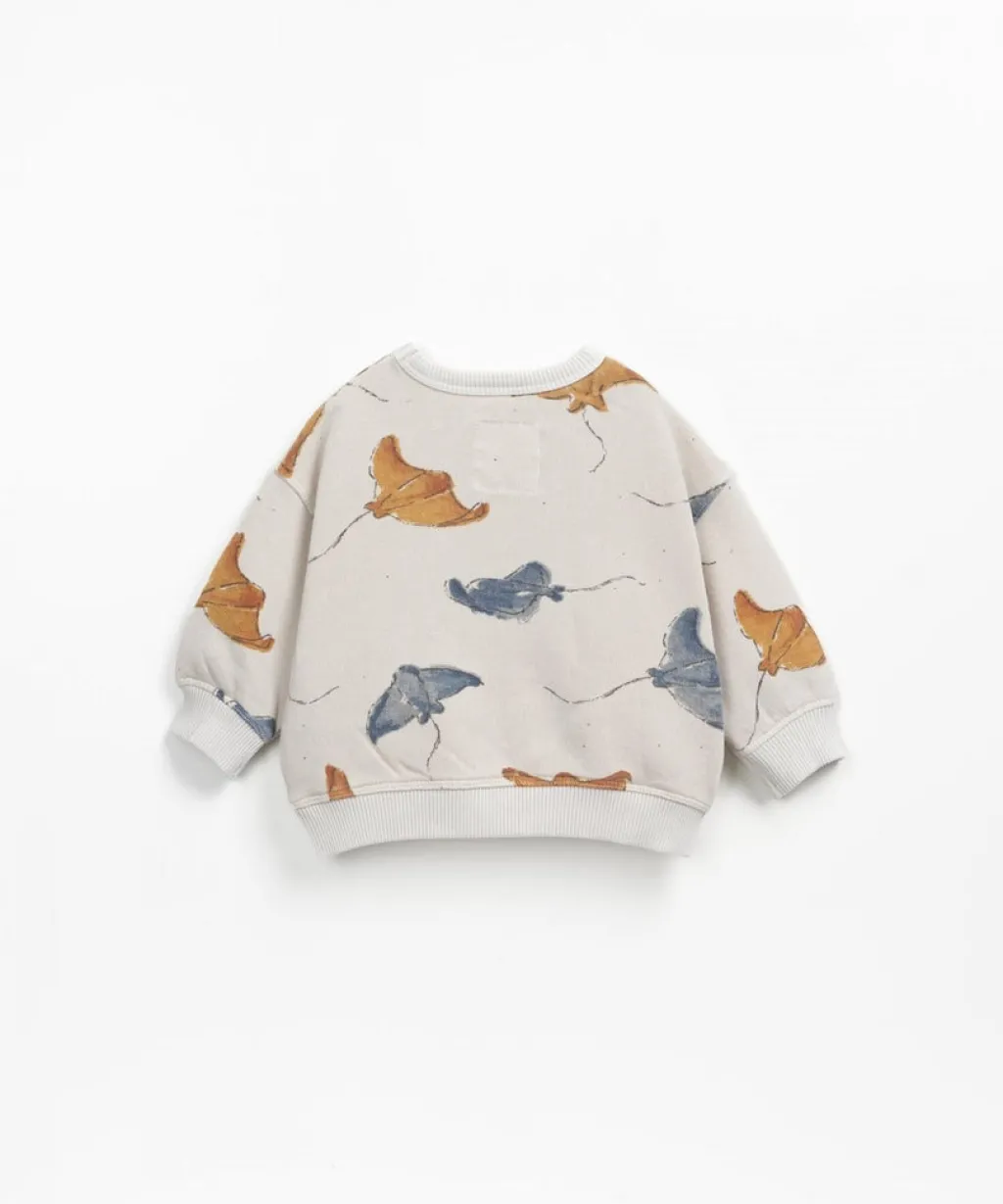Play Up Sweater met roggenprint - Fiber Raias - Clearance