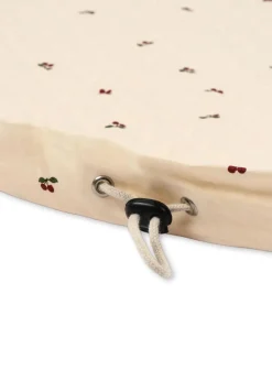 Konges Slojd Tapis de jeu et sac de rangement 2 en 1 - Cerise - Outlet