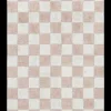 Lorena Canals Tapis lavable - Carreaux Rose - Sale