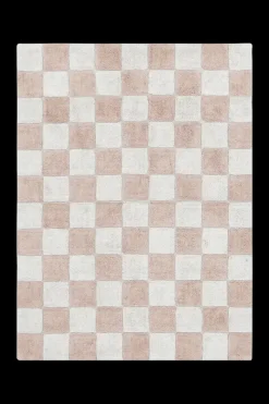 Lorena Canals Tapis lavable - Carreaux Rose - Sale