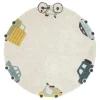 Lorena Canals Tapis lavable - Wheels - Hot