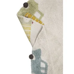 Lorena Canals Tapis lavable - Wheels - Hot